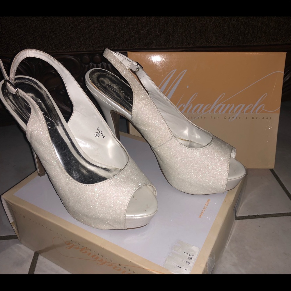 Michaelangelo wedding heels